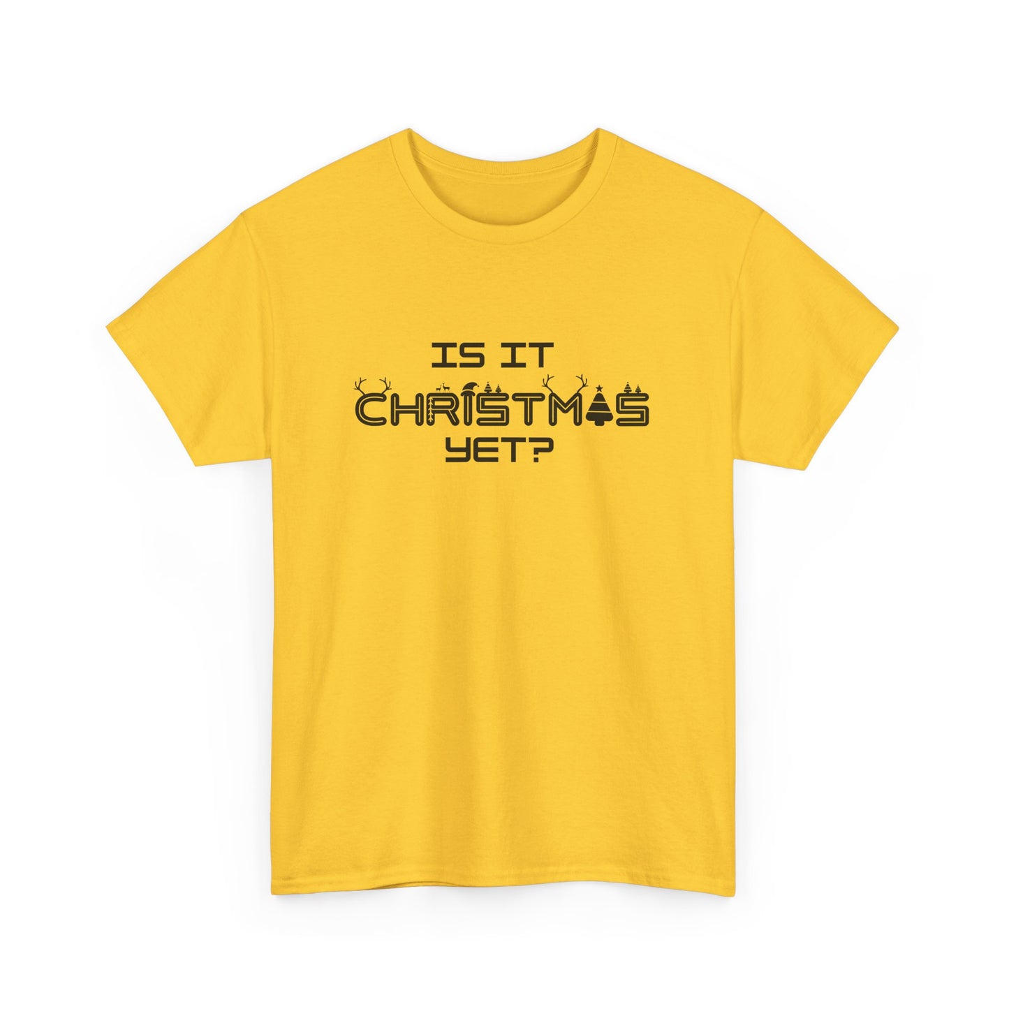 Is It Christmas Yet Cotton Tee