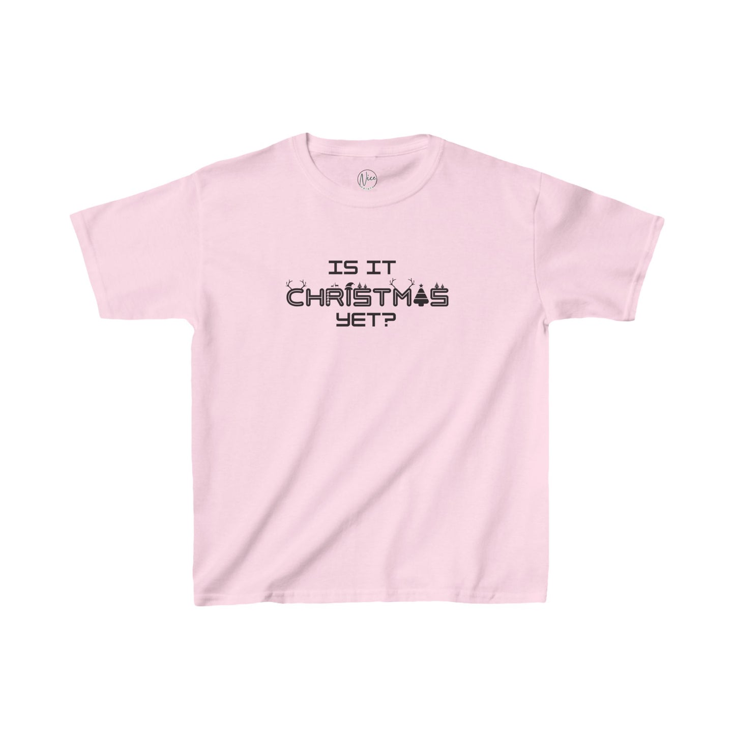 Is It Christmas Yet Kids Cotton Tee