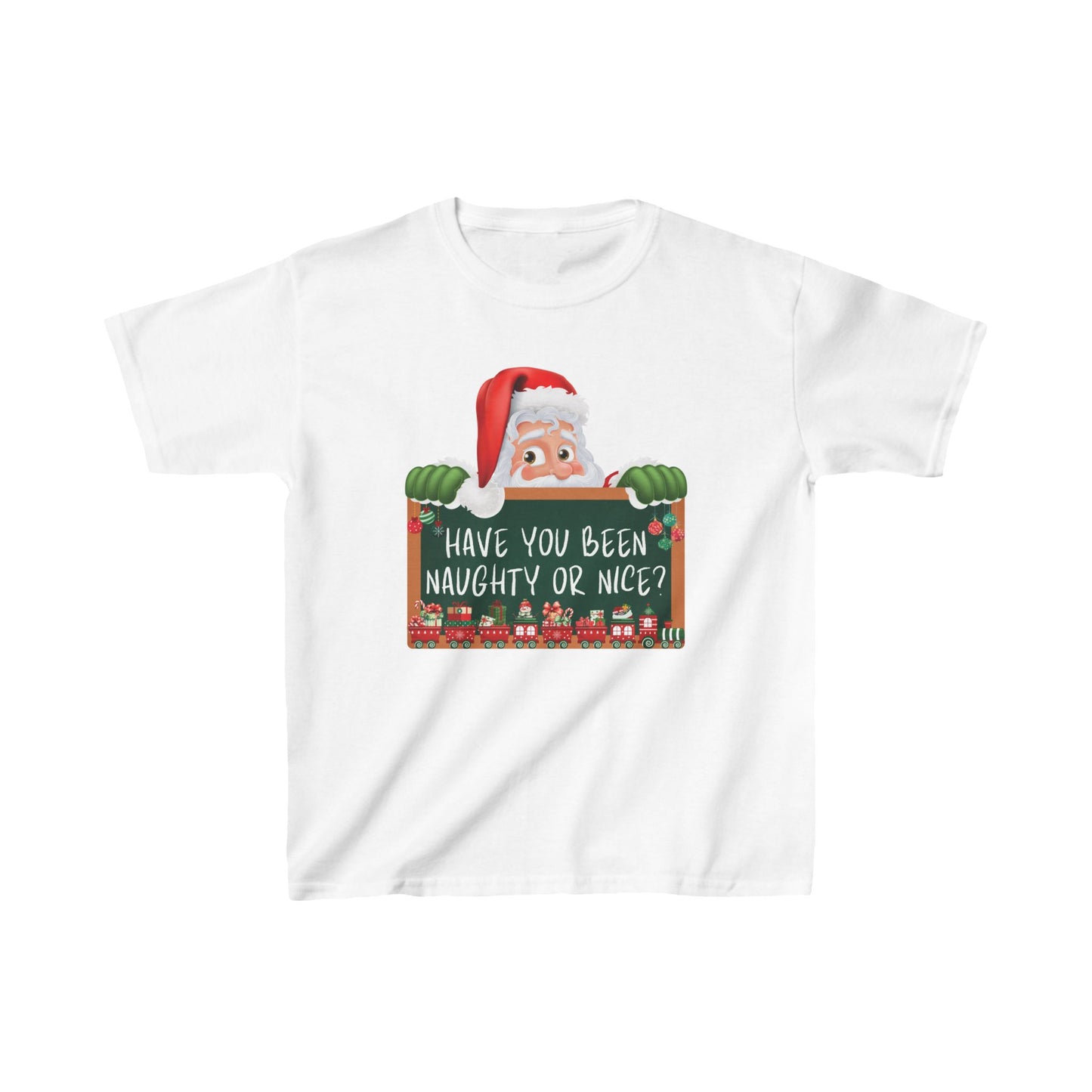 Naughty or Nice Kids Cotton Tee