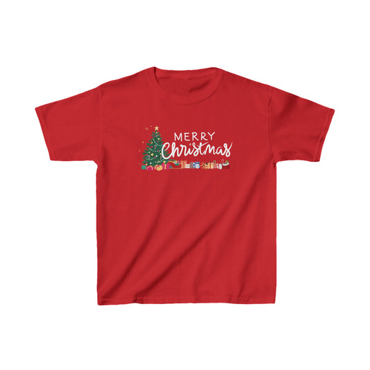 Merry Christmas Kids Cotton Tee