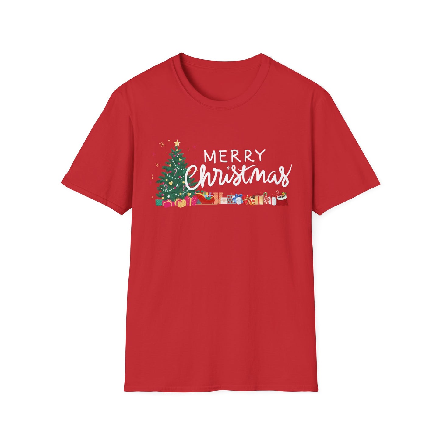 Merry Christmas Soft-style Tee