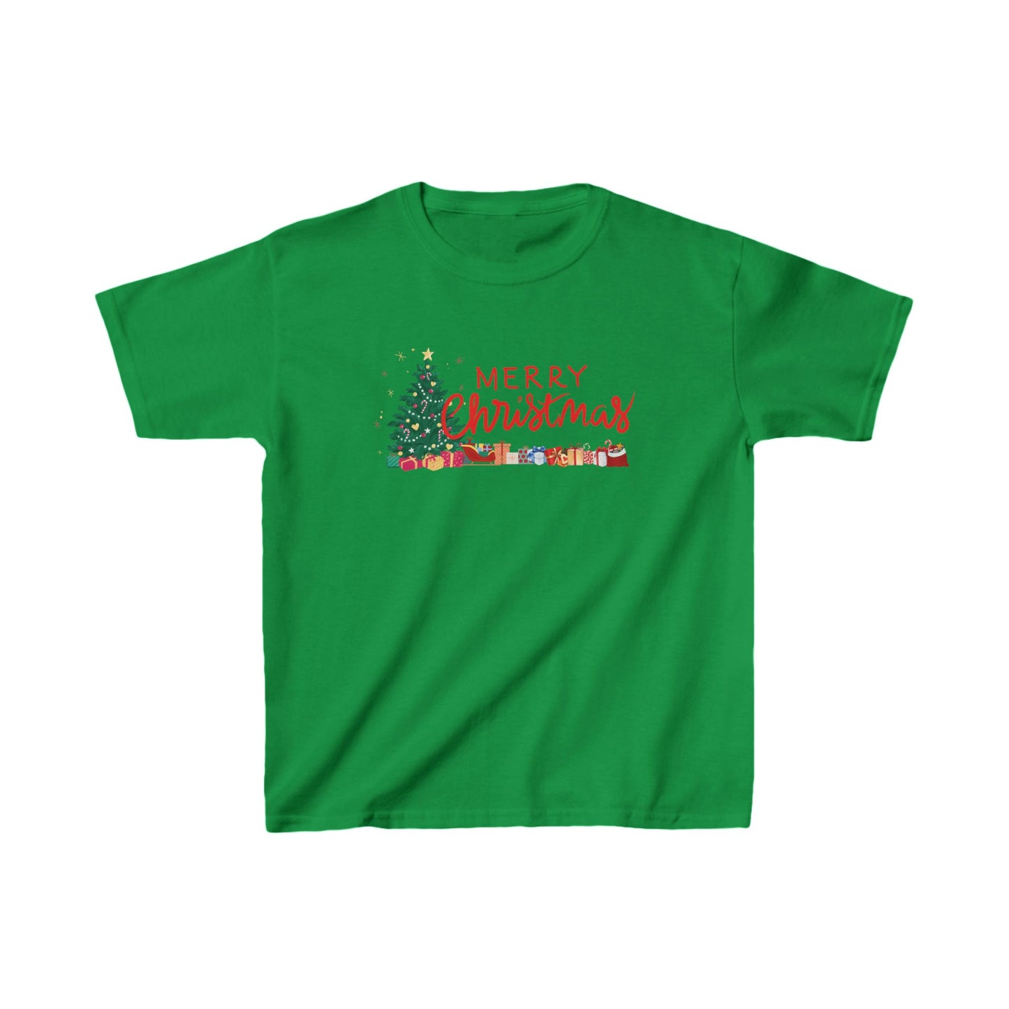 Merry Christmas Kids Cotton Tee