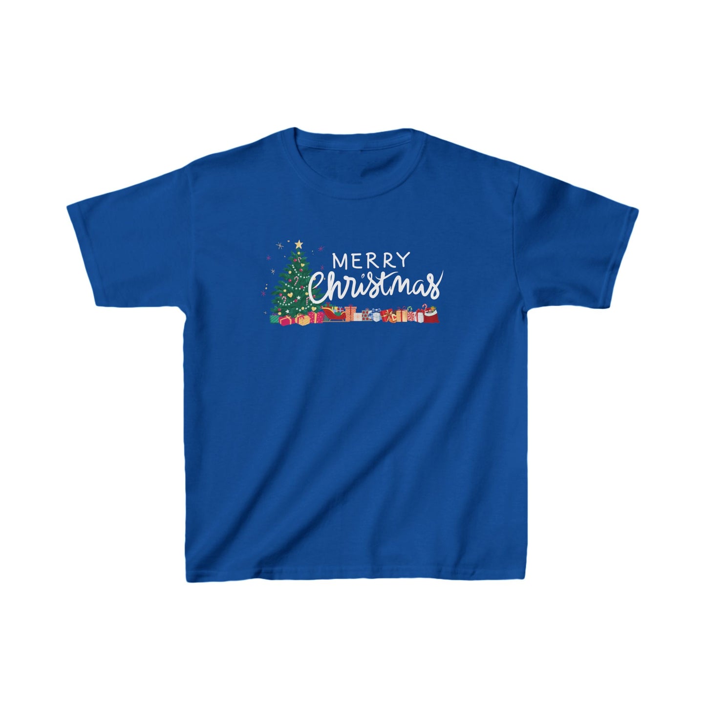 Merry Christmas Kids Cotton Tee