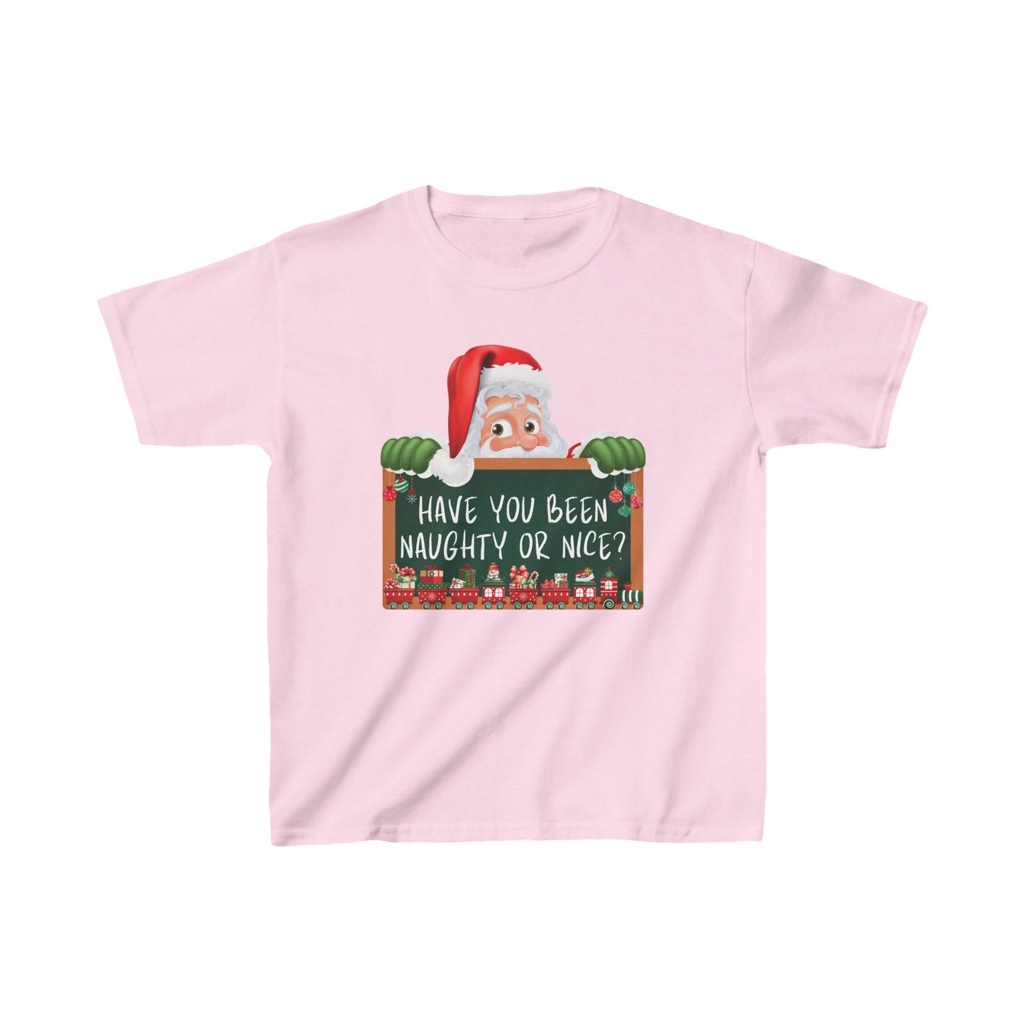 Naughty or Nice Kids Cotton Tee