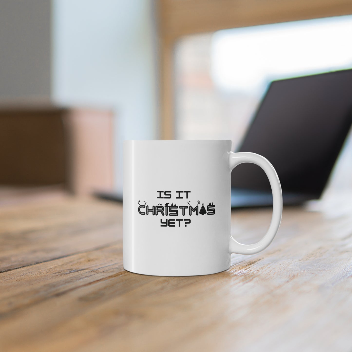 Is It Christmas Yet Ceramic Mug in 325ml