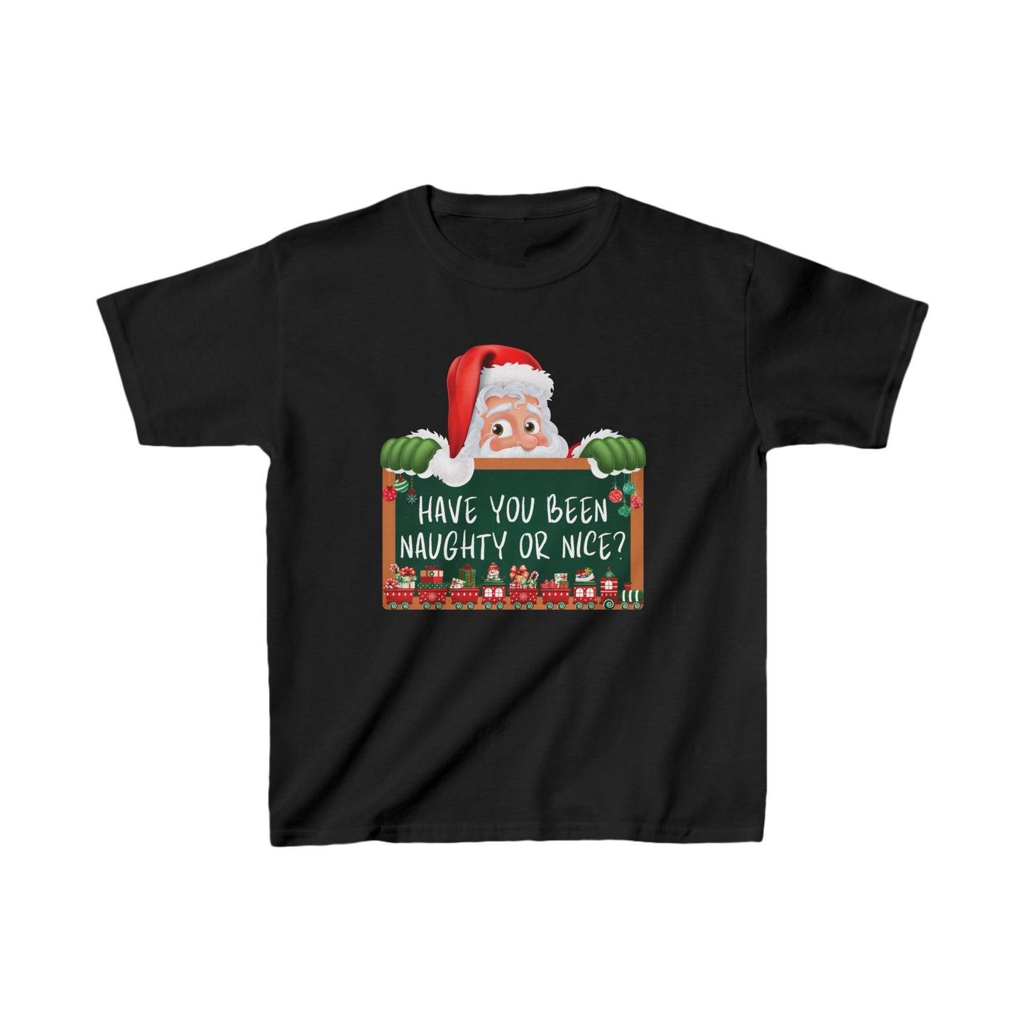 Naughty or Nice Kids Cotton Tee