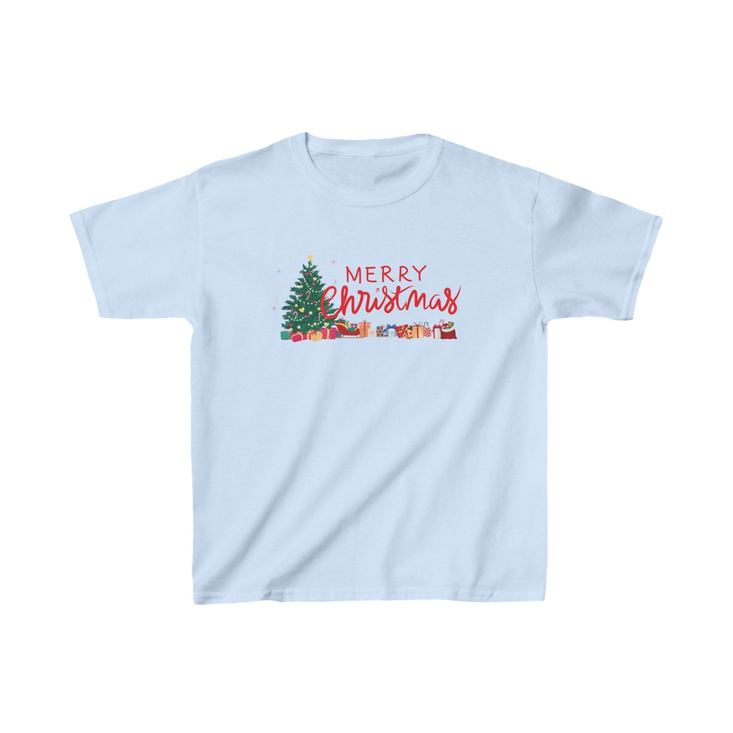 Merry Christmas Kids Cotton Tee