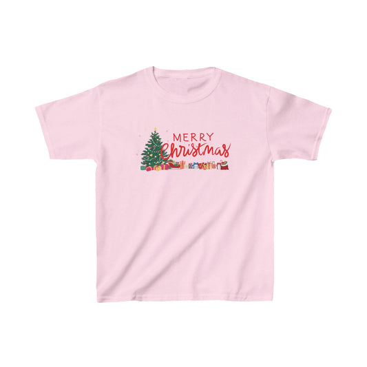 Merry Christmas Kids Cotton Tee