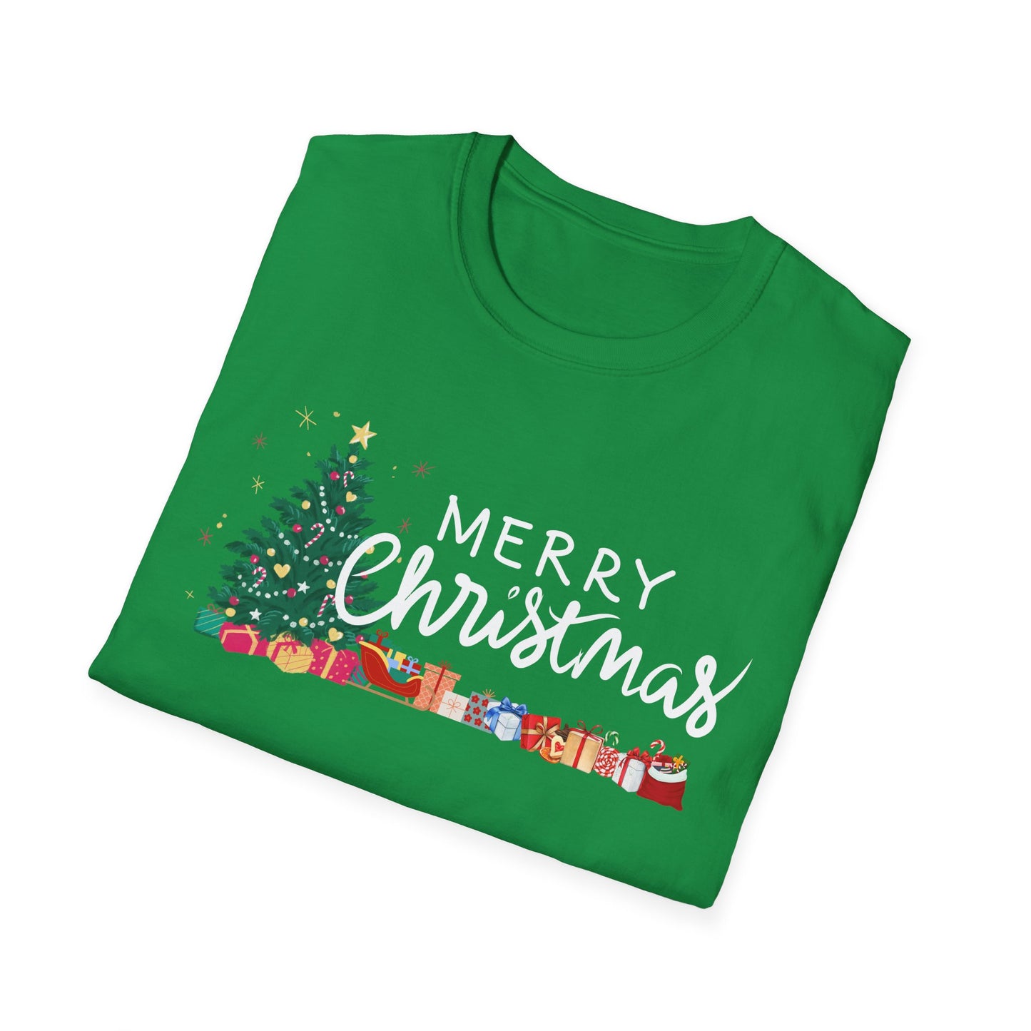 Merry Christmas Soft-style Tee