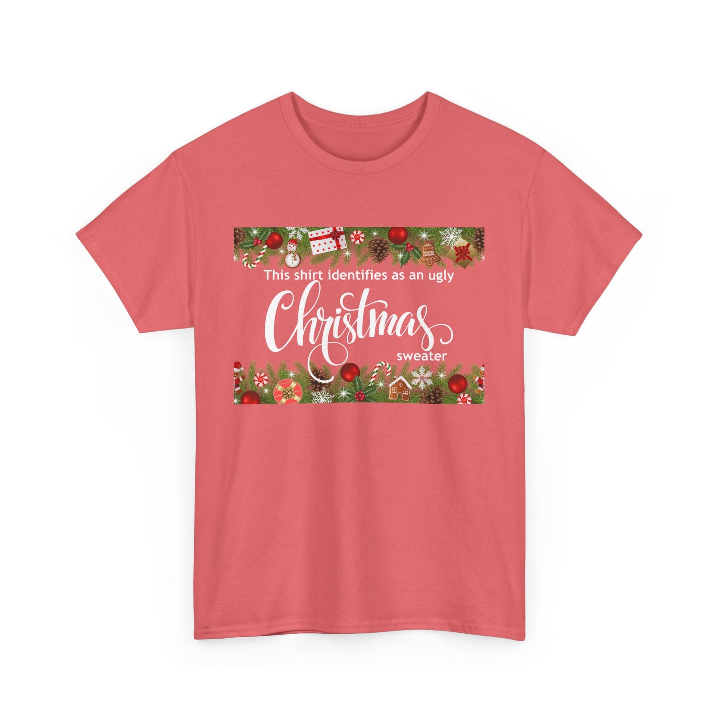 Christmas Sweater Cotton Tee ID1