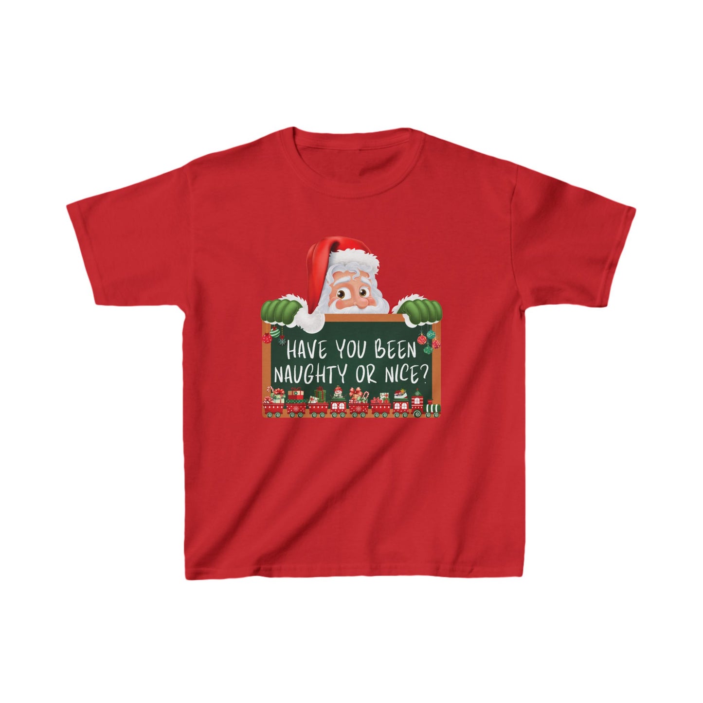 Naughty or Nice Kids Cotton Tee